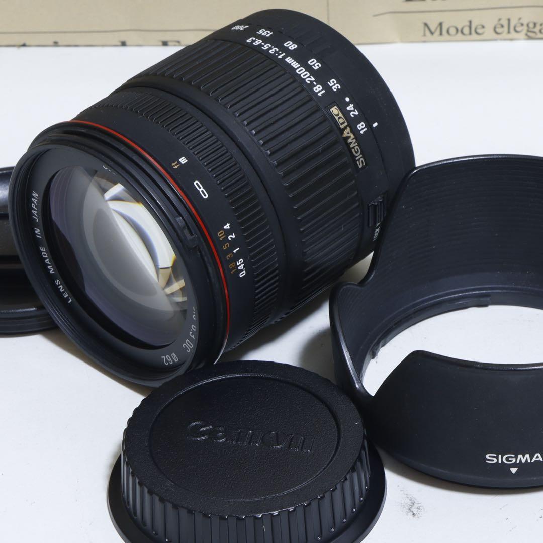 タロニャン⭐︎広角〜望遠☆Sigma 18-200mm for キャノン ☆