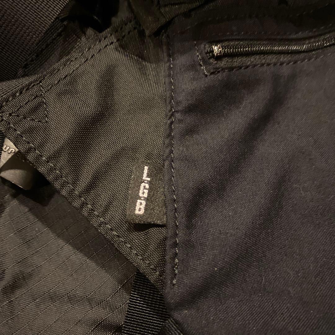 LGB バッグパック　ナイロン製　ブラック　ミニバッグ付き