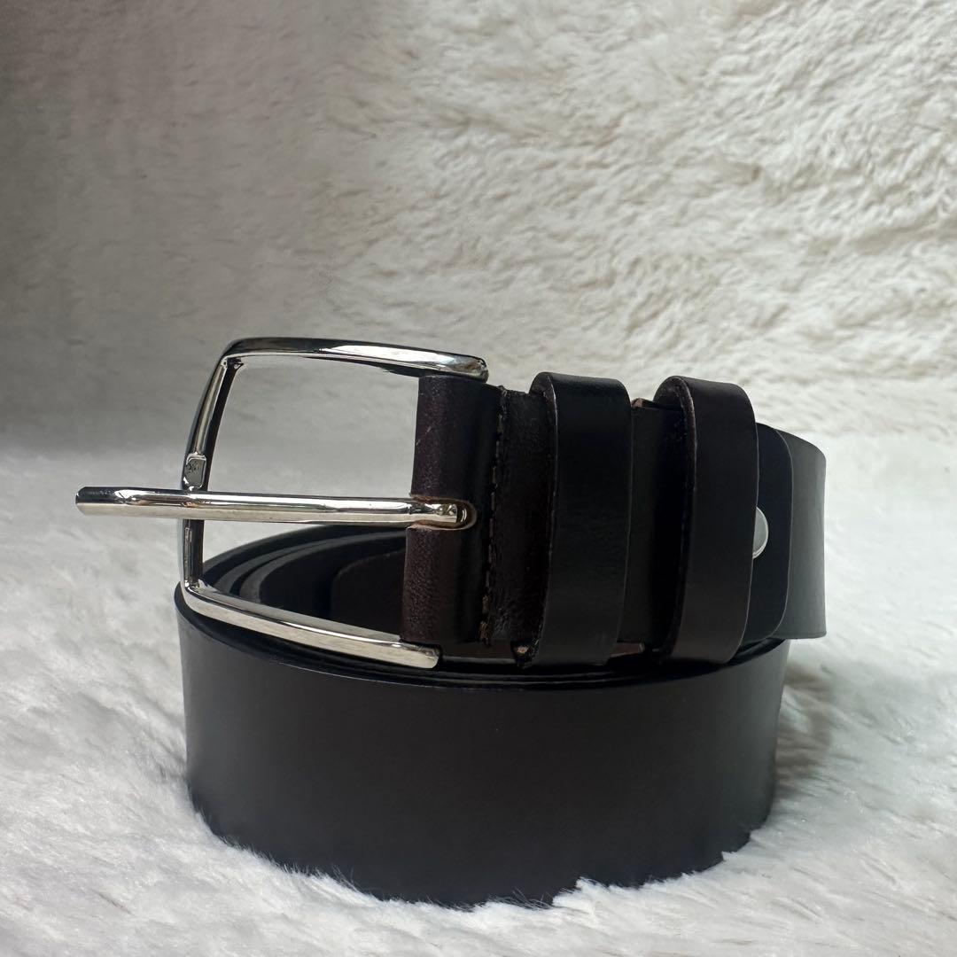 未使用品 Brioni ブリオーニ ダークブラウン ブラウン ベルト