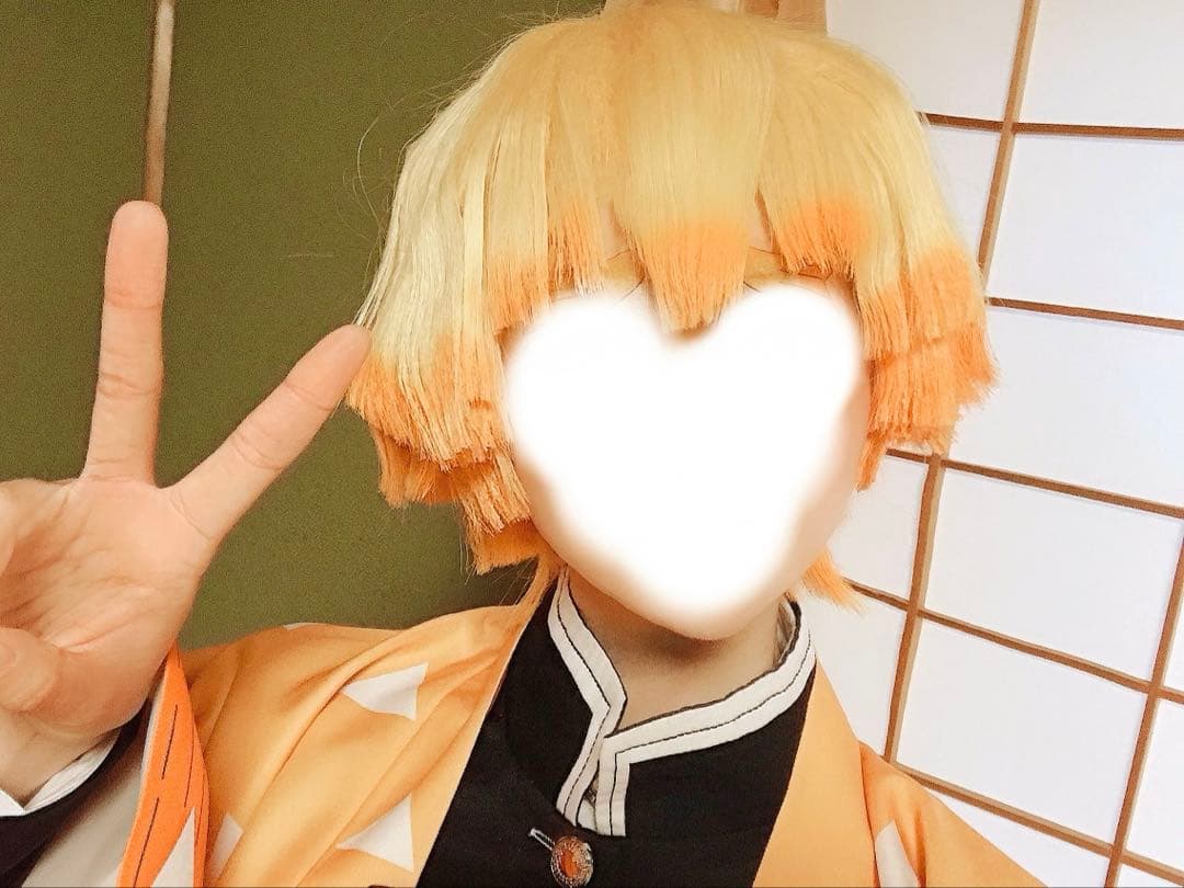 鬼滅の刃　我妻 善逸　ウィッグ