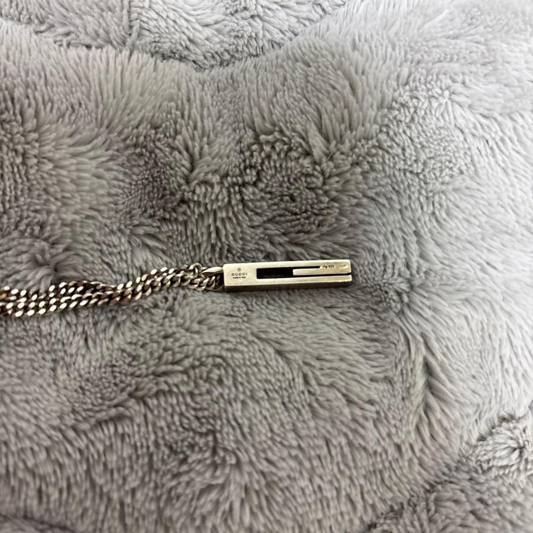 わ*様 GUCCI シルバー チェーンネックレス
