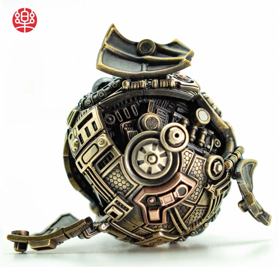 サイバーパンク　ボール　機械　置物　手持ち無沙汰