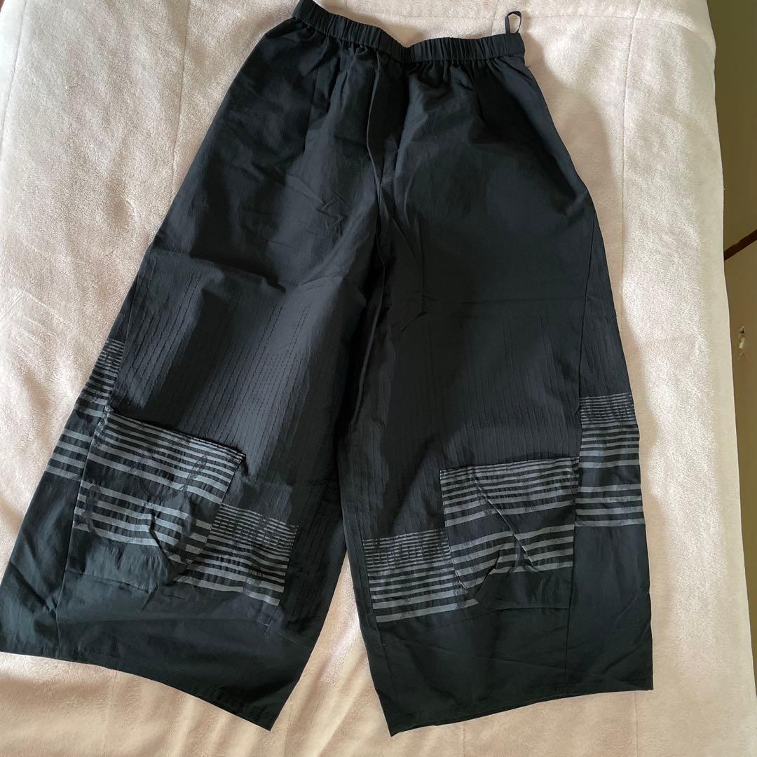 センソユニコ時雨　ブラック ガウチョパンツ サイズ40