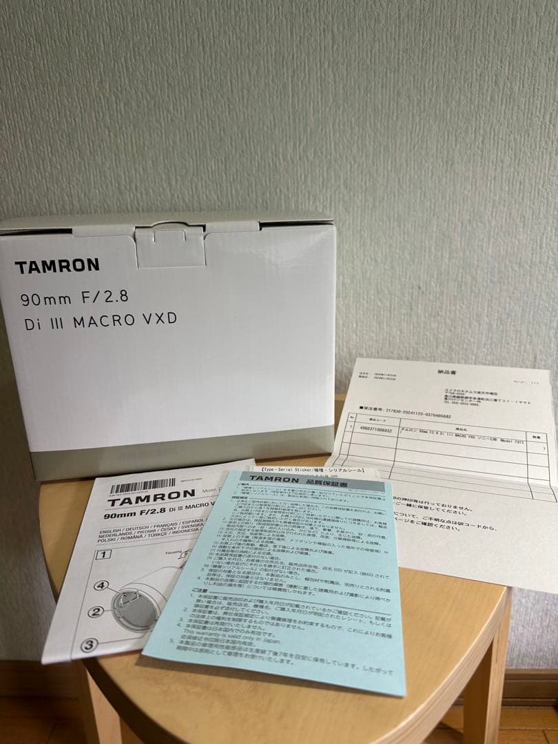 レンズ(単焦点) TAMRON 90mm F/2.8 Di III MACRO VXD