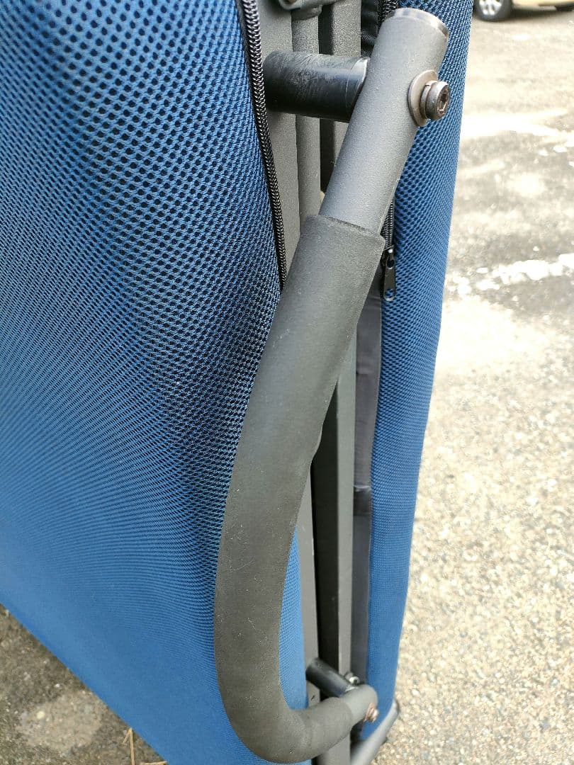 美品 折りたたみベッド リクライニング機能付 福岡市内と隣接市町村限定配送