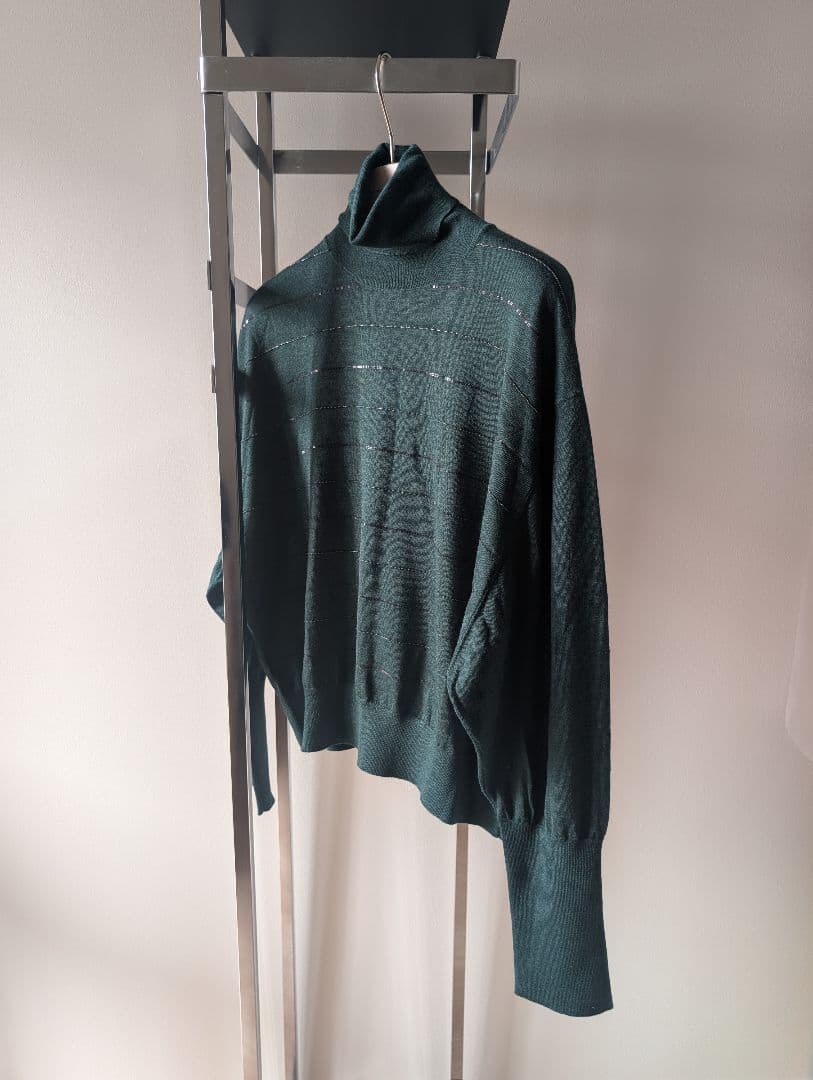 ブルネロクチネリ　カシミヤシルクタートル　M