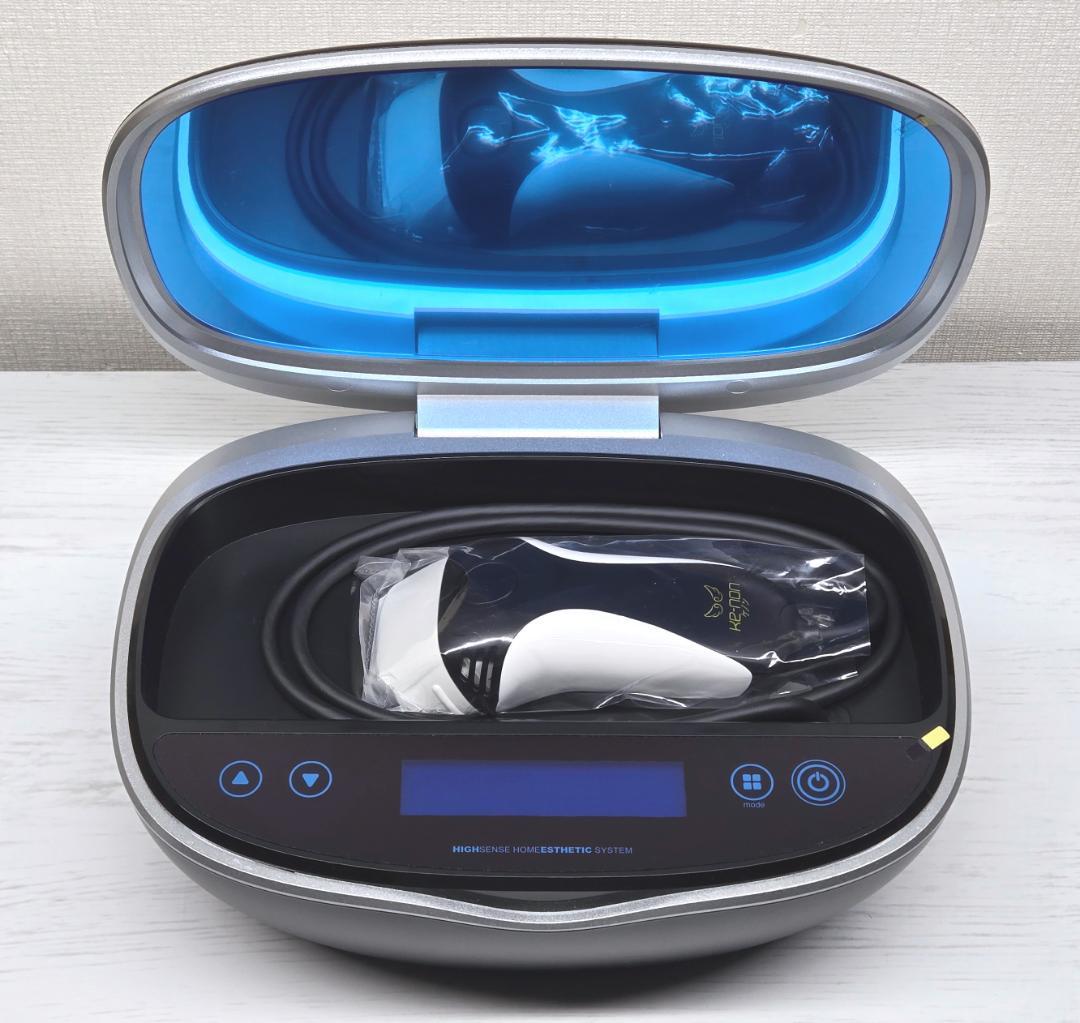 【ほぼ未使用/付属品完備】脱毛器 ケノン Ver 8.4 マットブラック