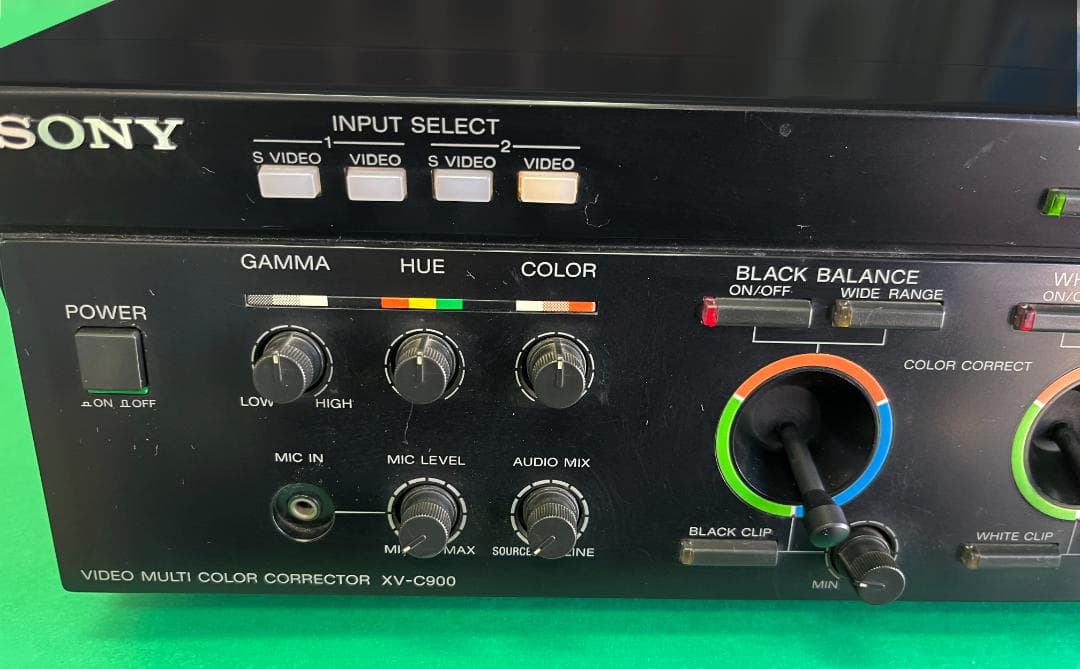 SONY XV-C900 ビデオマルチカラーコレクター 稼働品