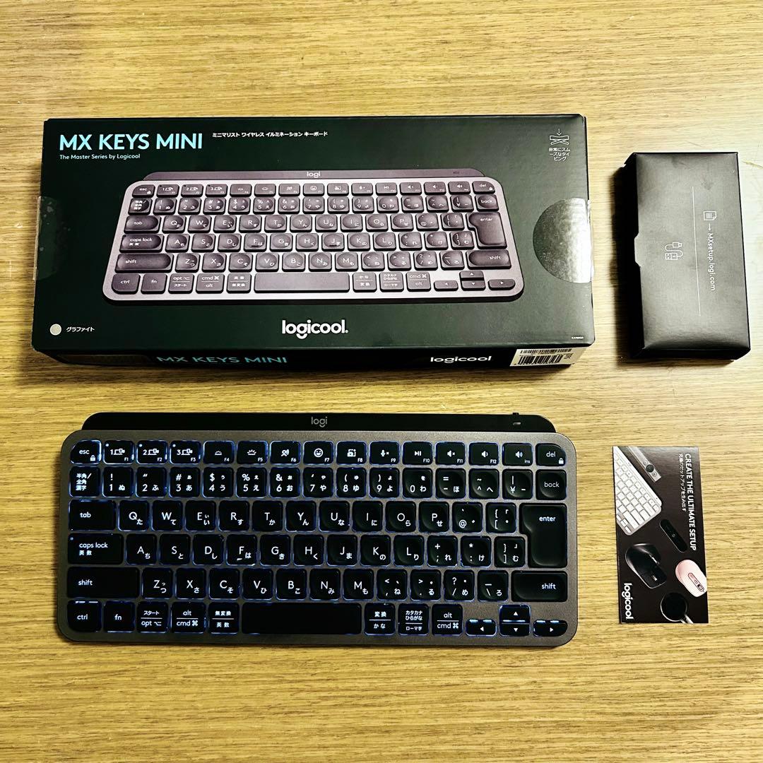 Logicool ロジクール MX KEYS MINI グラファイト キーボード