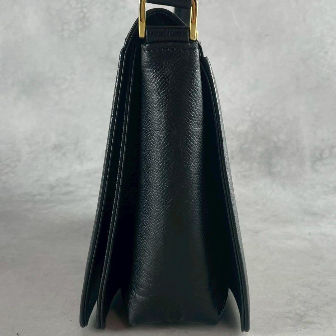 【極美品】ヴァレンティノガラバーニ メッセンジャーバッグ ショルダー ロゴ 黒