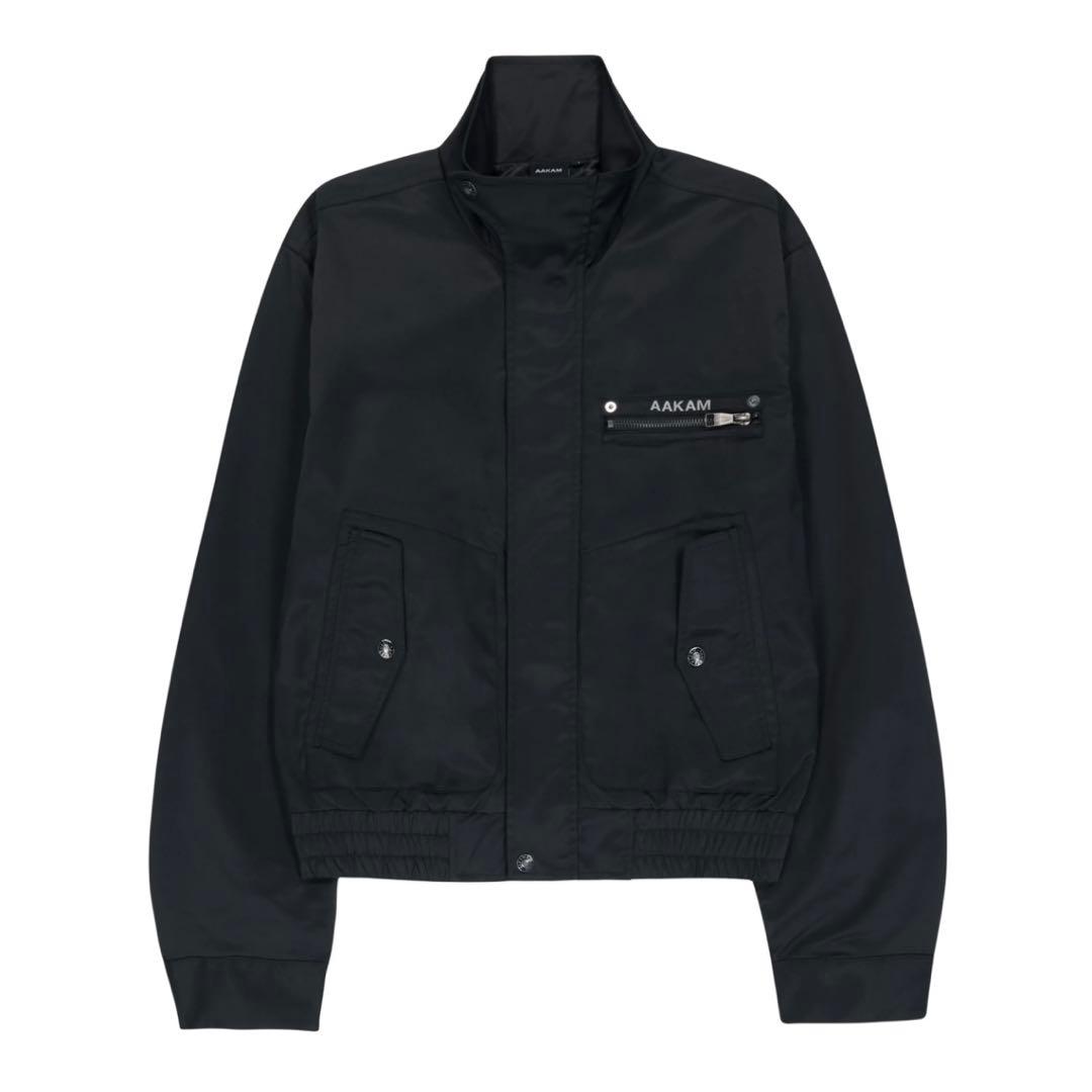 AAKAM High-Neck Button Jacket サイズ1