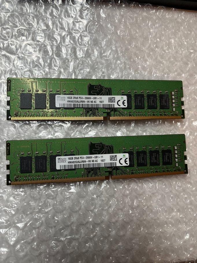 SK hynix 16GB DDR4-2666 デスクトップ用メモリ-