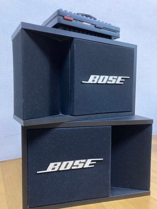 BOSE201-II MMスピーカーと1705アンプのセット　中古品