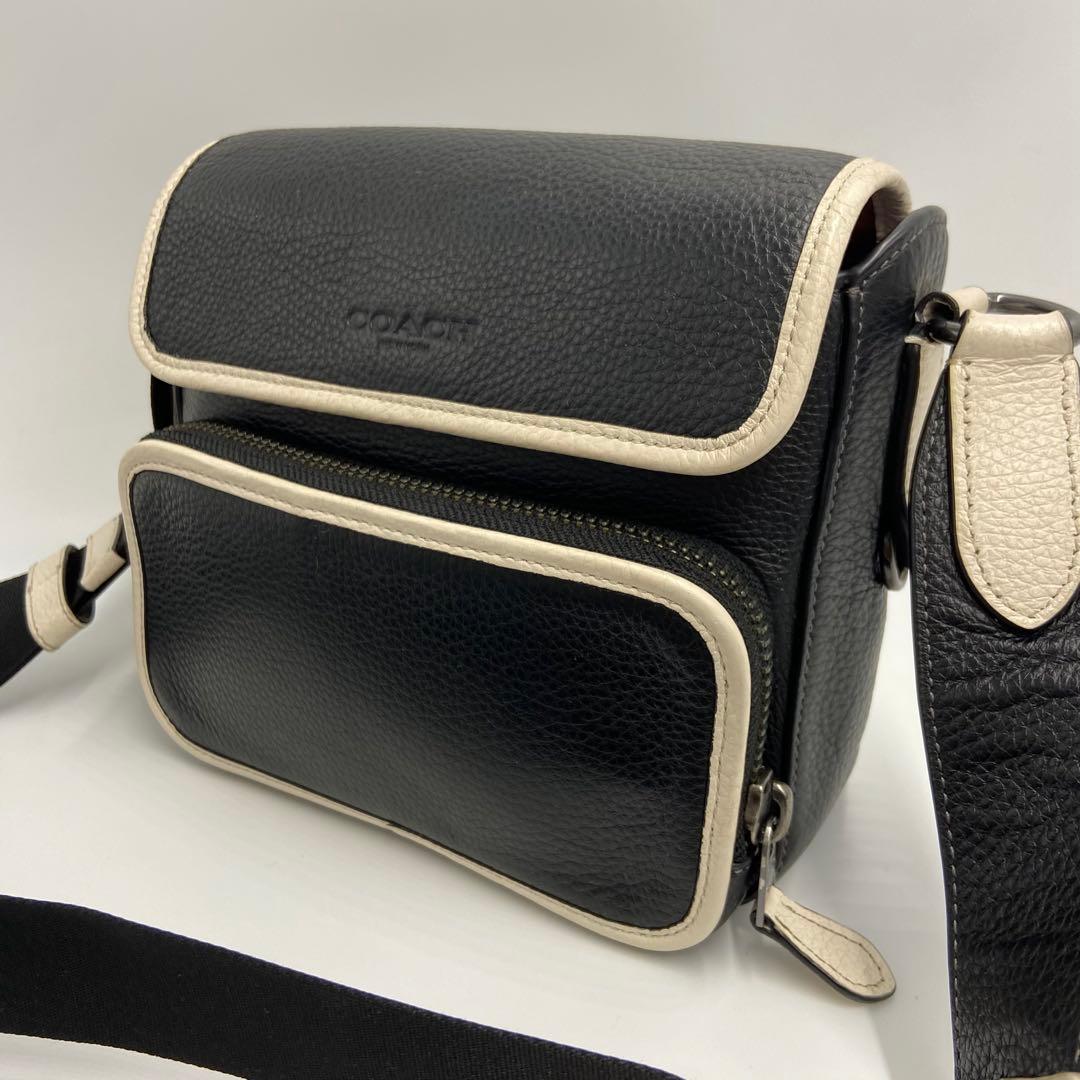 美品✨ コーチ ショルダーバッグ サリバン フラップ クロスボディ CP043