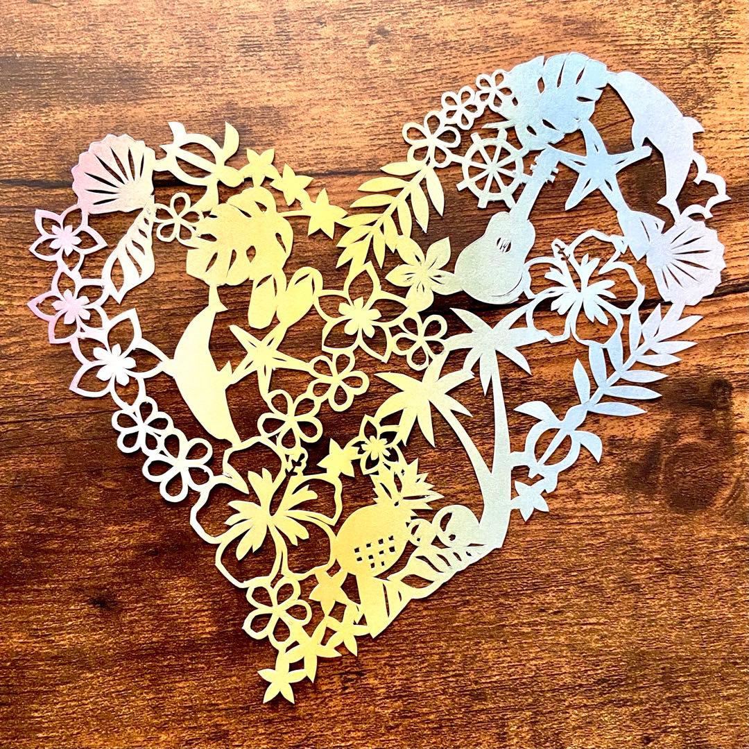 お取引中　切り絵