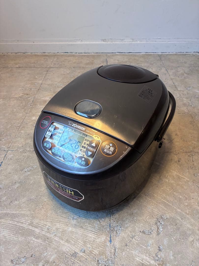 象印 炊飯器 1.0L フッ素加工　一升炊き　NW-VC18