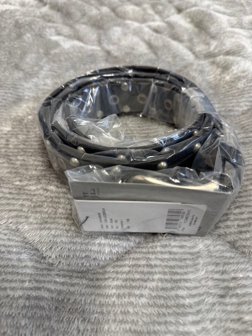 【jentlouis】Leather Studded Belt