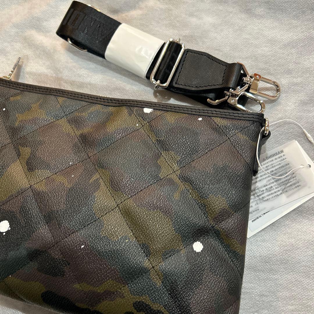 新作！GENTIL BANDIT キルティングクロスボディ カーキカモ 新品