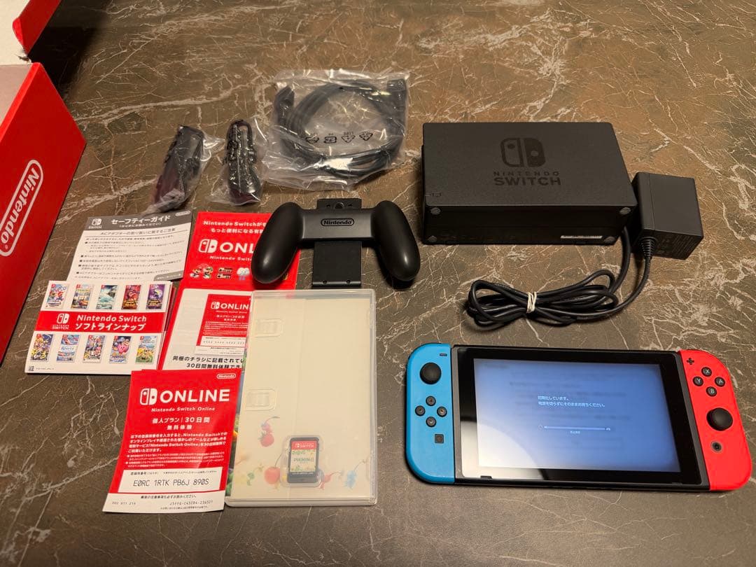 Nintendo Switch ネオンブルー/レッド 本体 + ピクミン4
