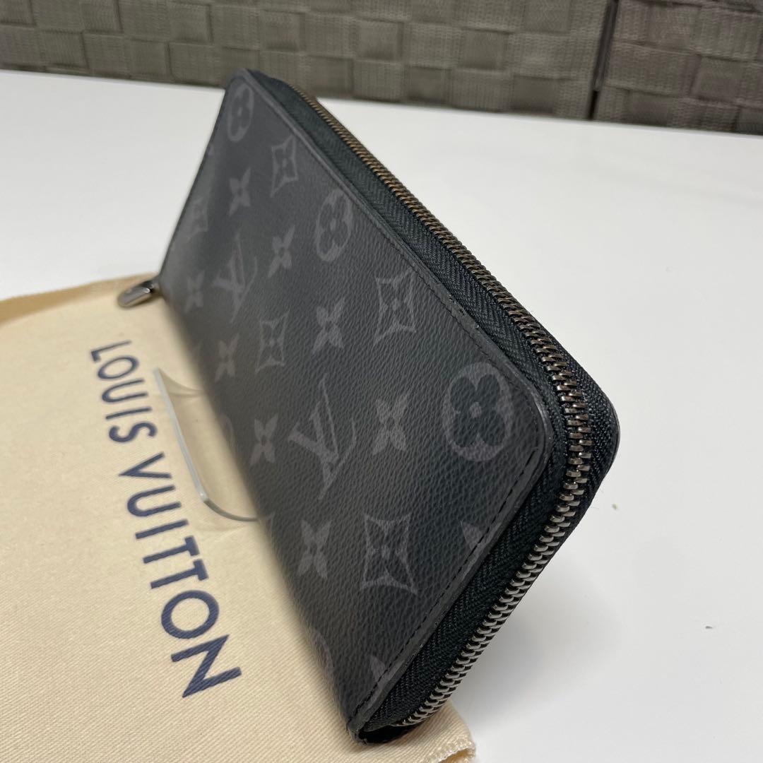 ゆ*ば様 LOUIS VUITTON ブラック モノグラムエクリプス　長財布