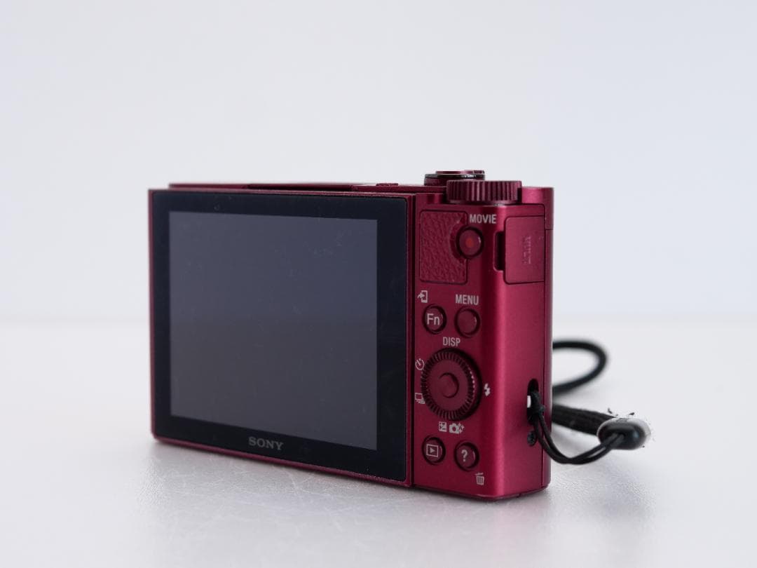 SONY Cyber-Shot DSC-WX500 赤 デジタルカメラ 箱,動作