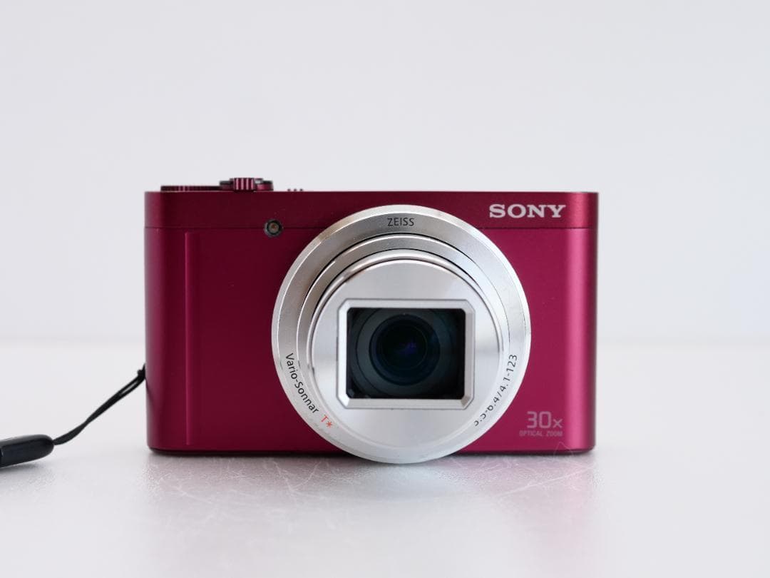 SONY Cyber-Shot DSC-WX500 赤 デジタルカメラ 箱,動作