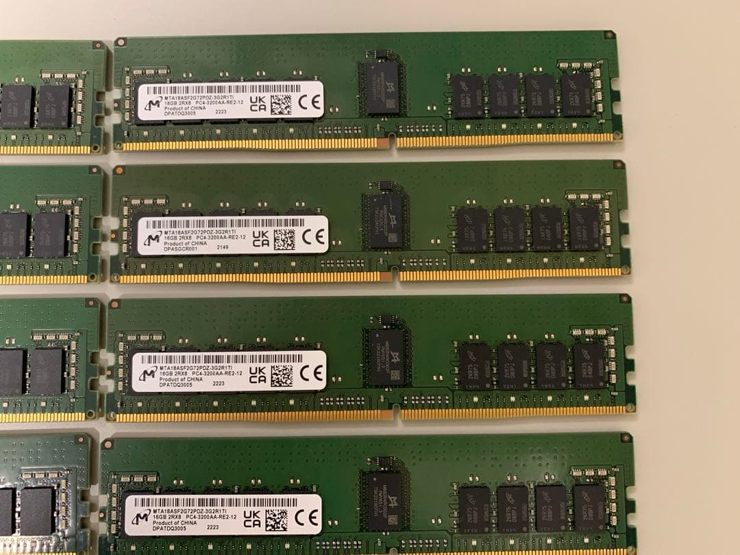 Pc4-3200AA サーバーワークステション用