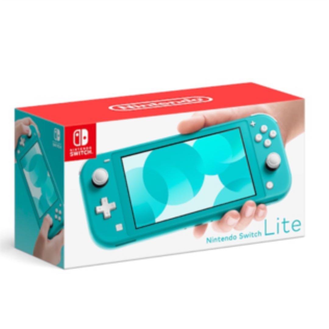 新品未使用　NINTENDO SWITCH LITE ターコイズ　3点セット