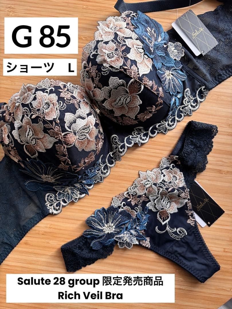 新品未使用　サルート　G85 グループ28 Rich Veil Bra