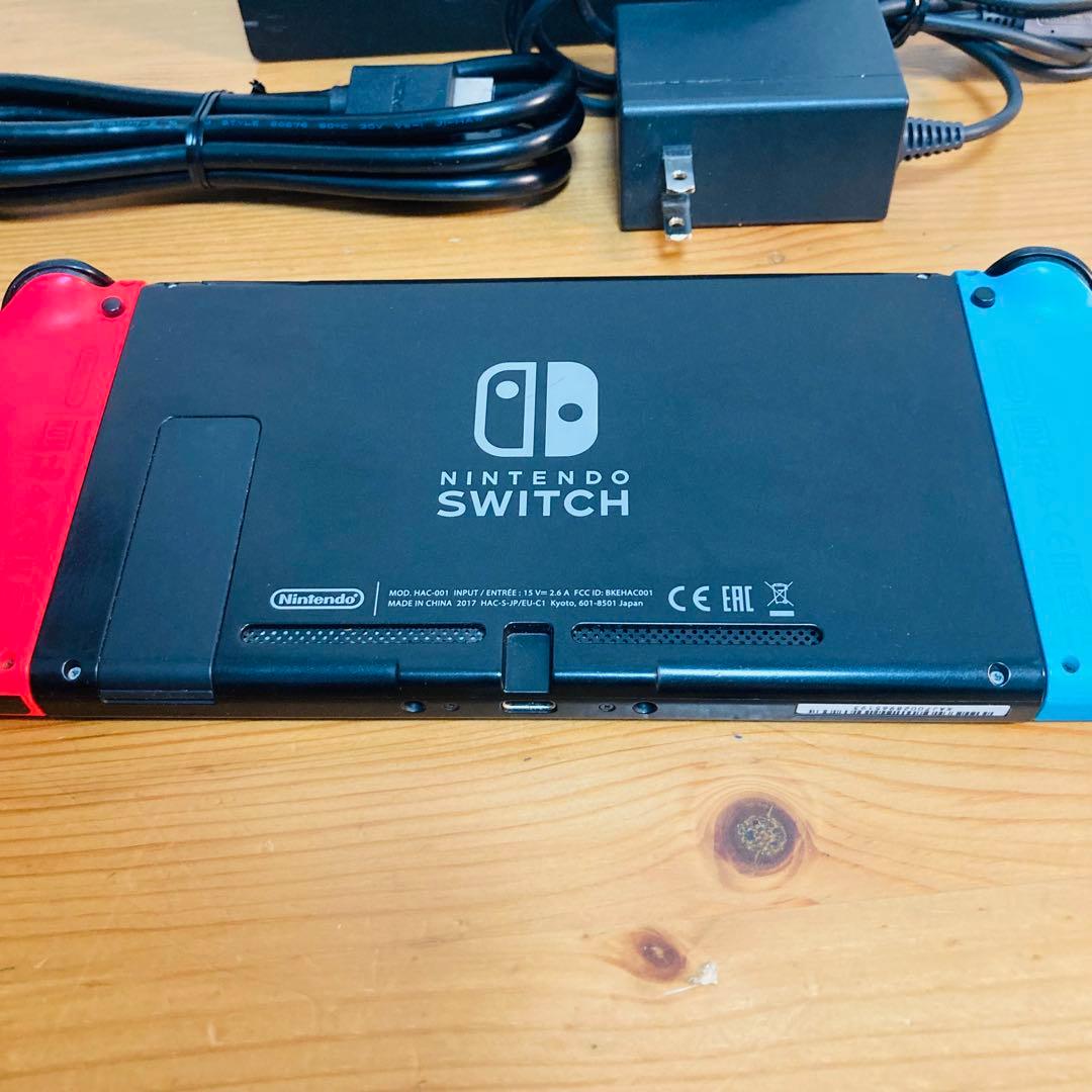 【動作OK】Nintendo Switch ネオンブルー/ネオンレッド 本体