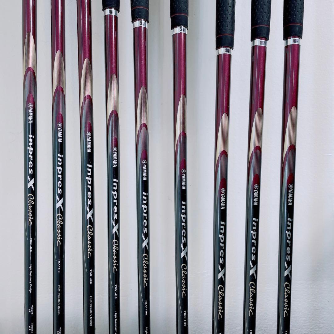 ヤマハ　アイアン　インプレスX R 5-S 9本　N2286