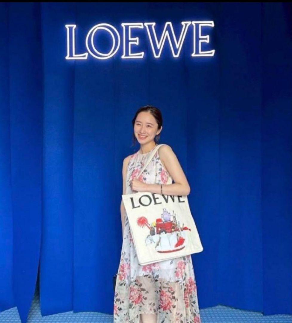 ロエベLOEWEクラフテッド・ワールド展限定ノベルティトートバッグ 非売品