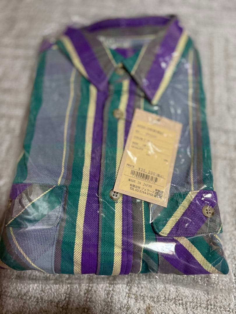 ジェラード　JELADO ネルシャツ　ユニオンワーカーズ　ショート丈 2025