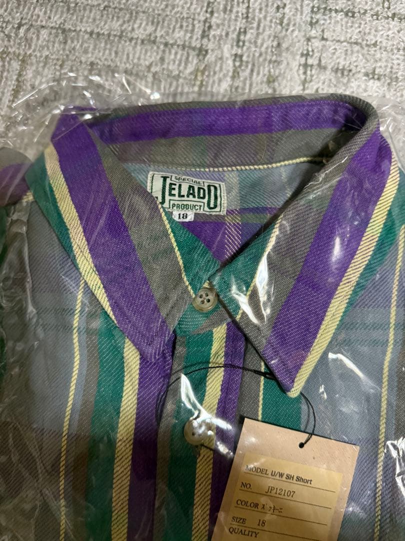ジェラード　JELADO ネルシャツ　ユニオンワーカーズ　ショート丈 2025