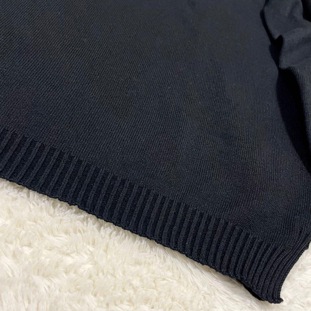 ヨウジヤマモトプールオム カシミヤ混 バックエンブロイダリー ニット