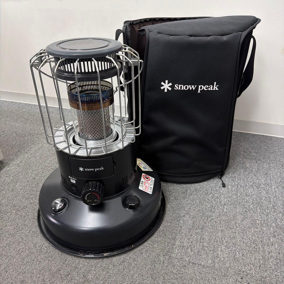  peak ストーブ ブラック 収納バッグ付き