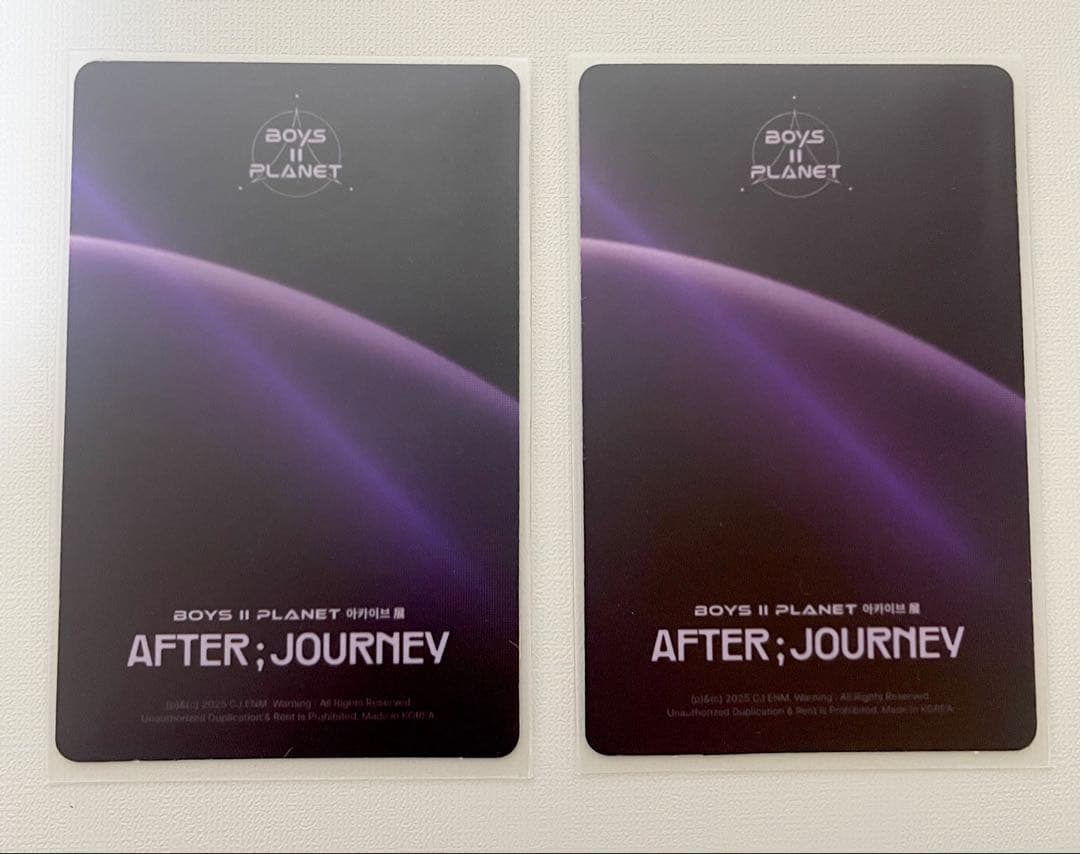 サンウォン トレカ 韓国 アーカイブ展ALD1 ボイプラ