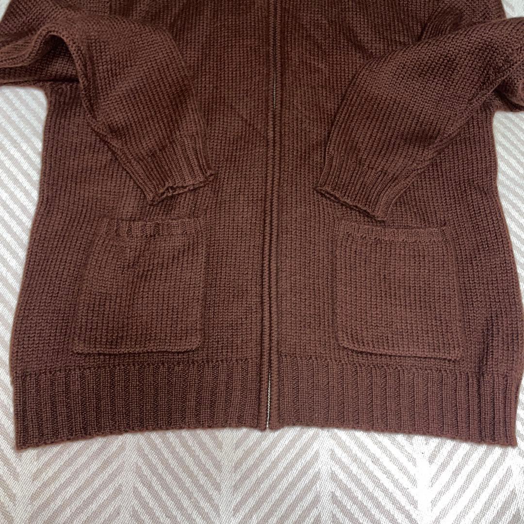 新品未使用 デッドストック RRL 三つ星 ハイネックジップニット S