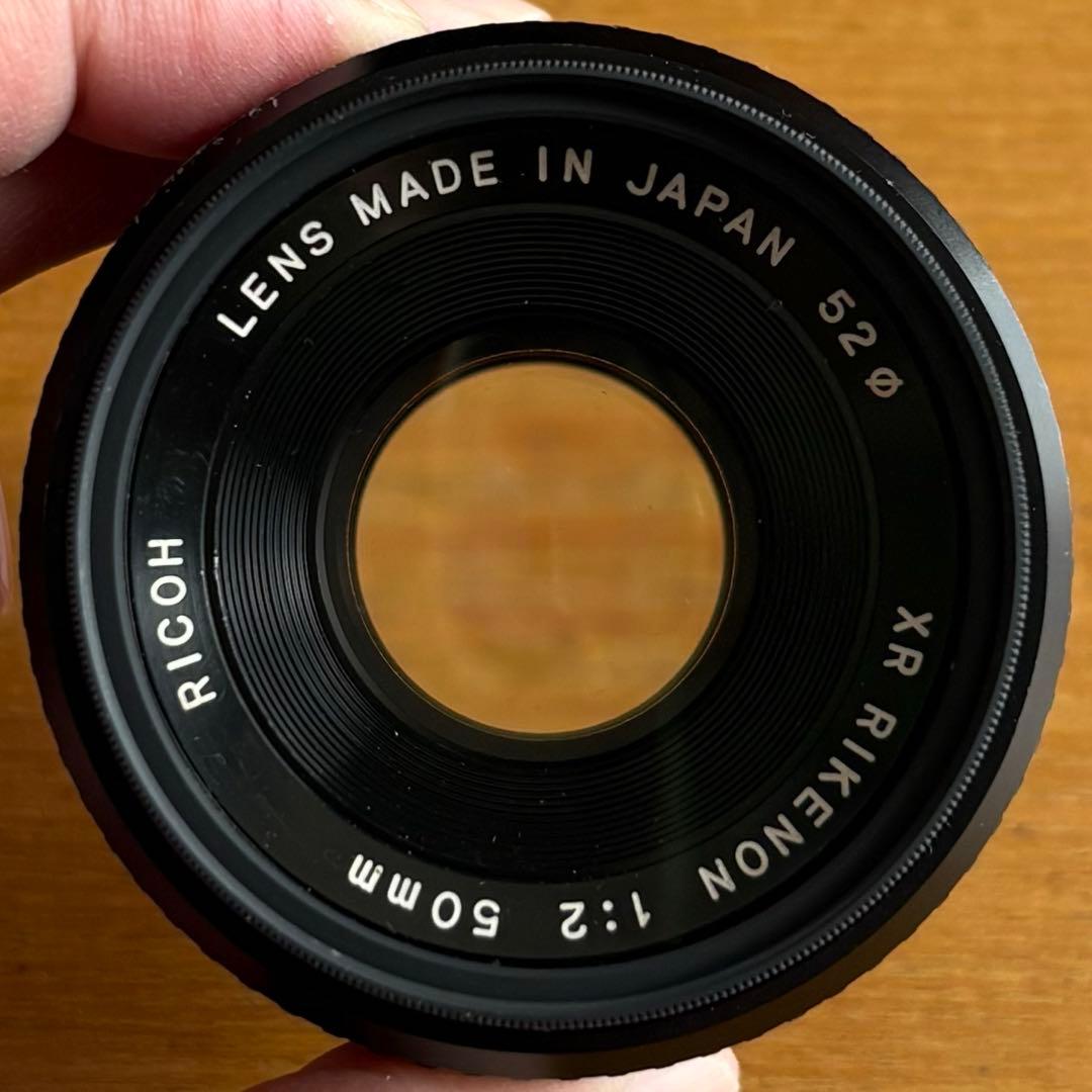 XR RIKENON 50mm f2 & マウント変換アダプター