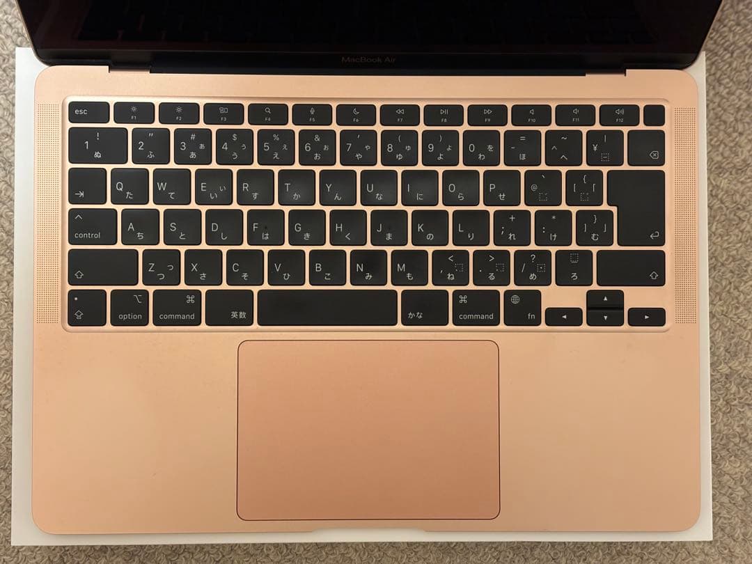Apple M1 MacBook Air ゴールド 日本語配列 13.3インチ