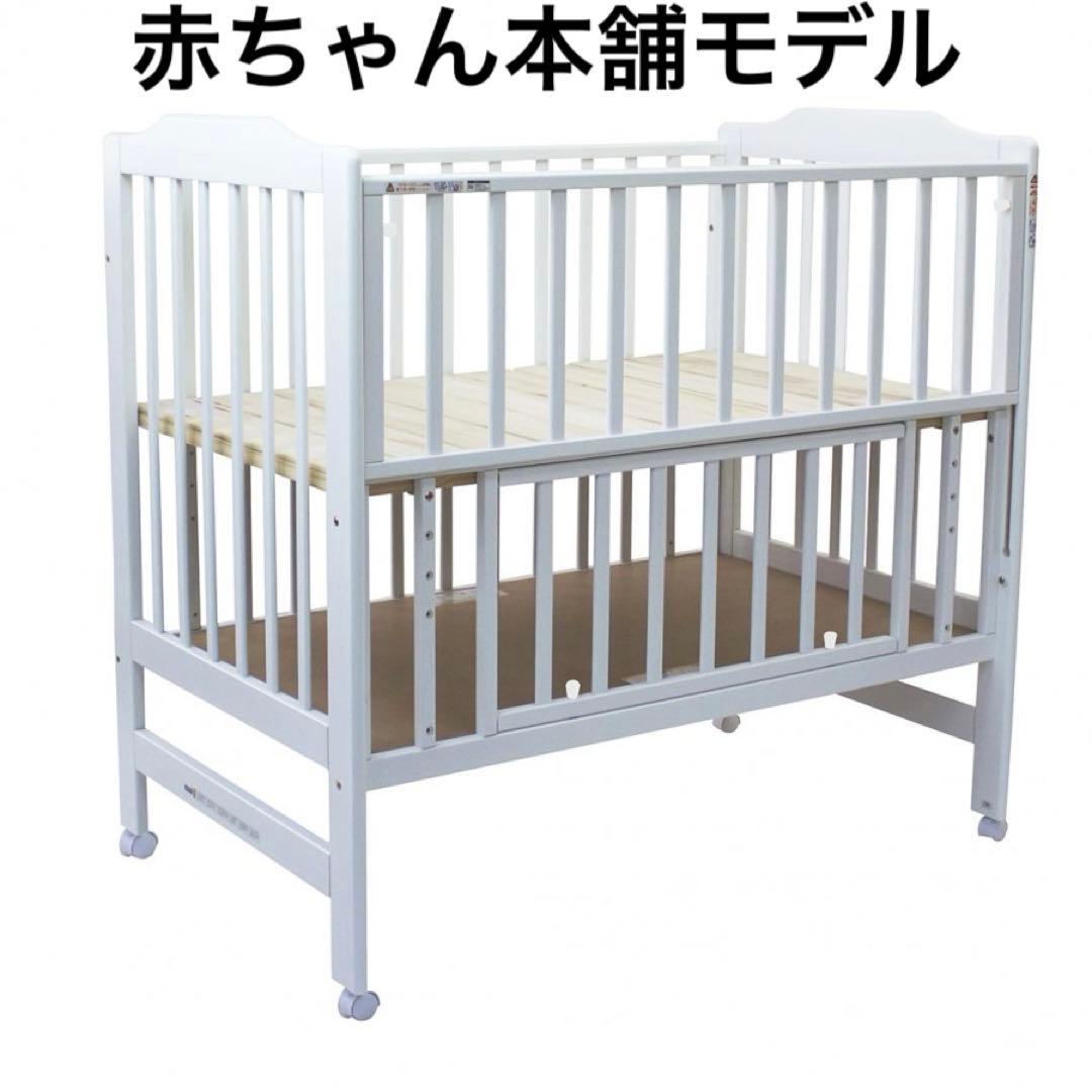 ゲリラセール✨KATOJI カトージ　ベビーベッド　レギュラーサイズ　ホワイト