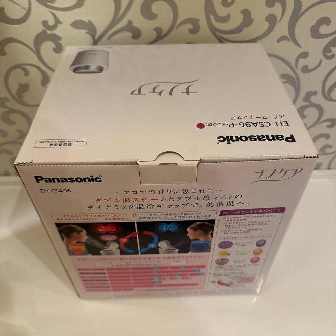 Panasonic スチーマー　ナノケア　EH-CSA96