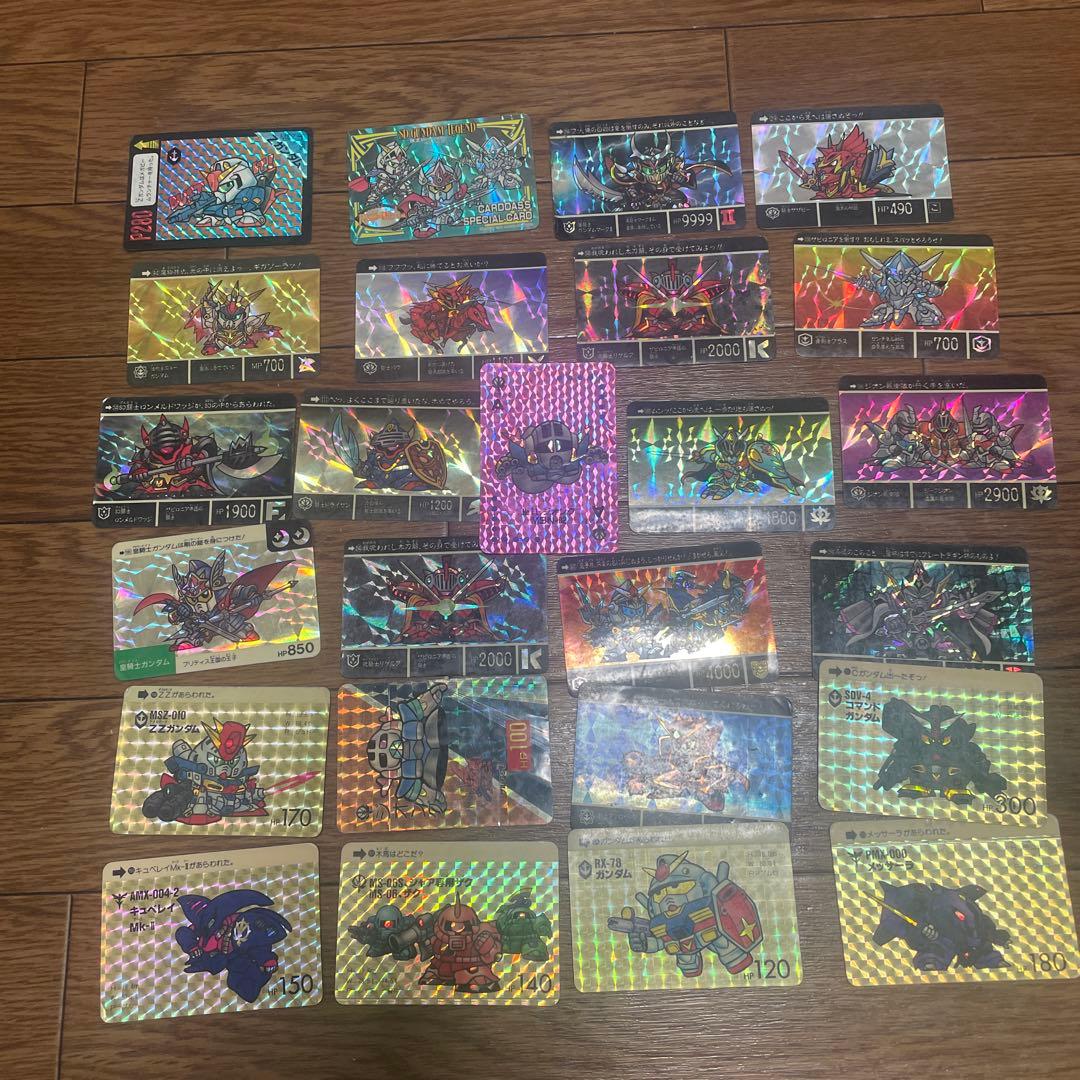 80s90s激レア　昭和レトロ　ガンダム　カードダス　SD BANDAIバンダイ