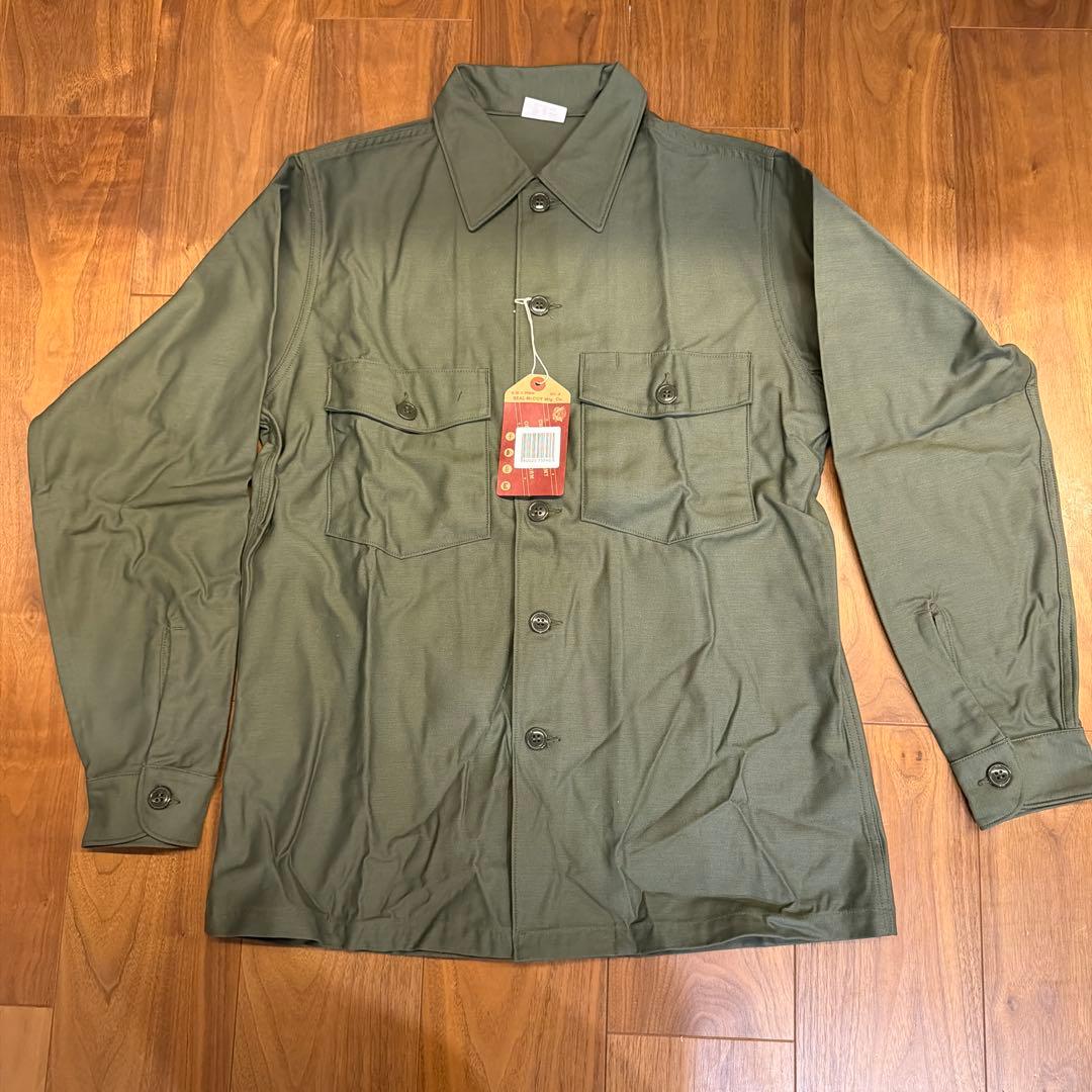 TOYS McCOY 107 COTTON ユーティリティシャツ 長袖