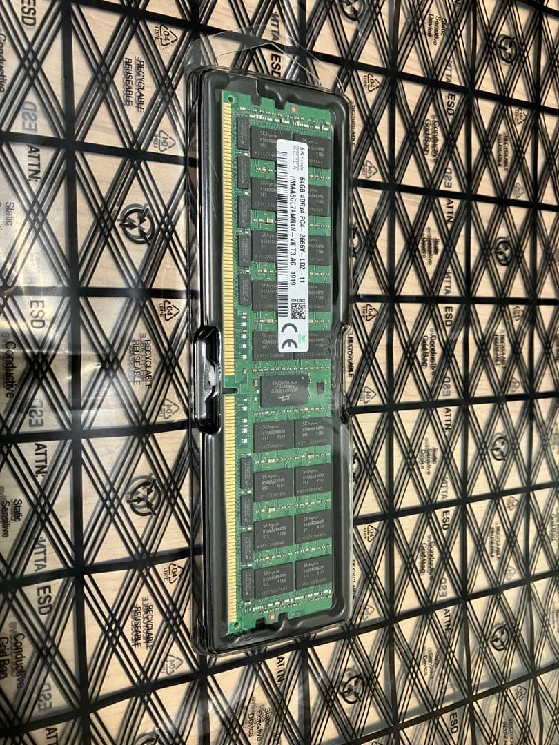 サーバー用メモリ　DDR4 64GB