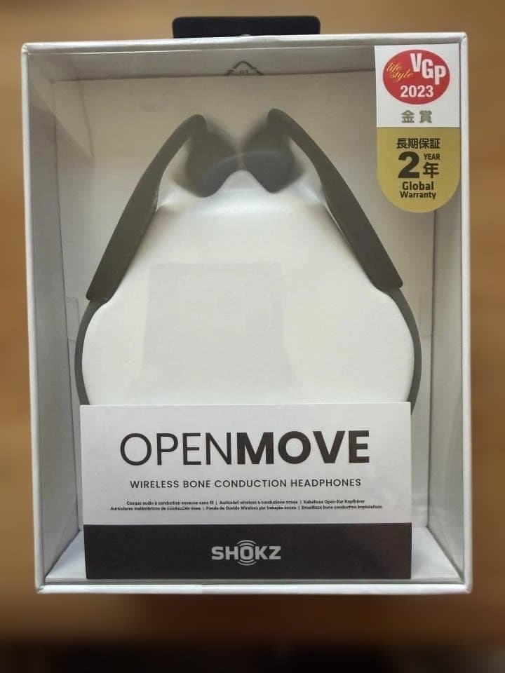 【新品・未開封】SHOKZ ワイヤレス骨伝導ヘッドフォン グレー
