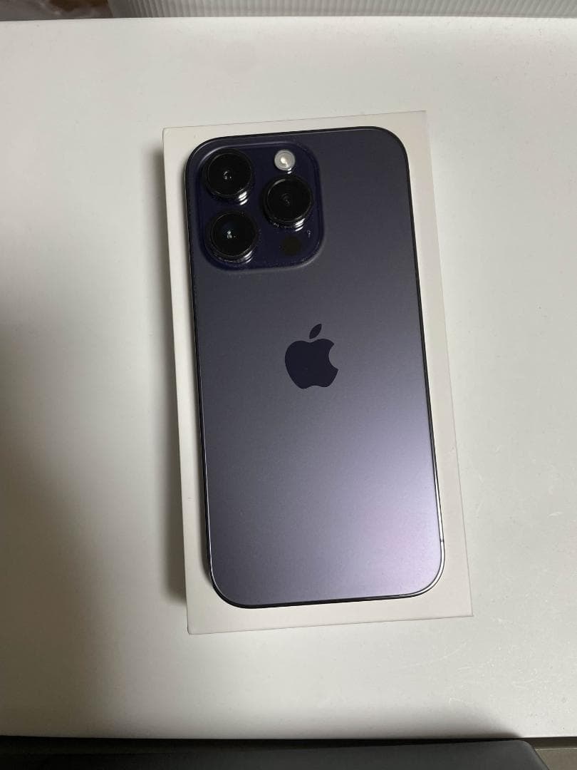 う*ち様 Apple iPhone 14 Pro ディープパープル 本体