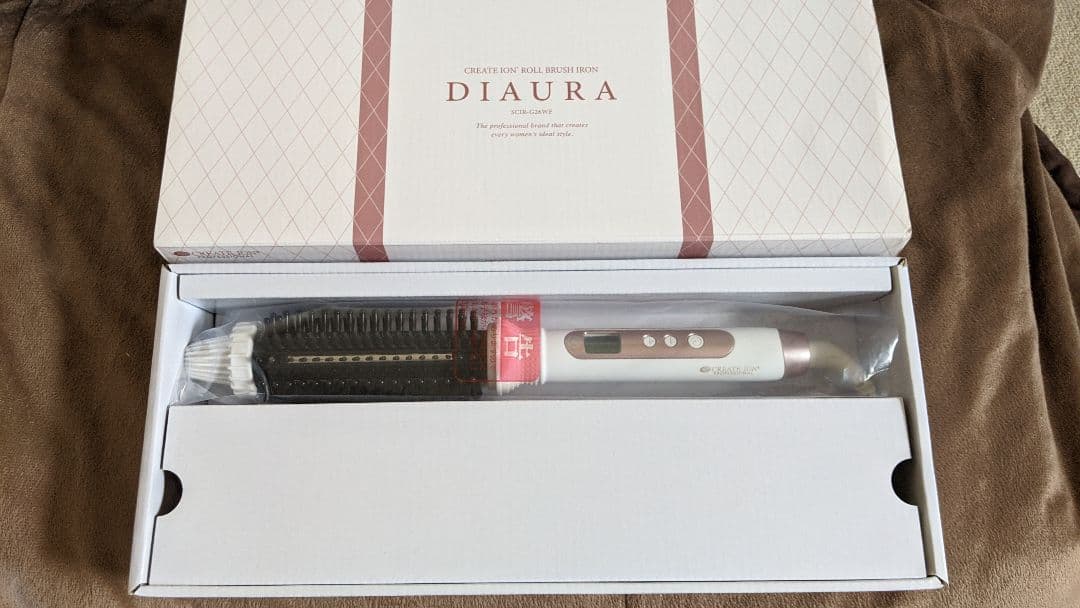 クレイツイオン　ロールブラシアイロン ディオーラ26mm