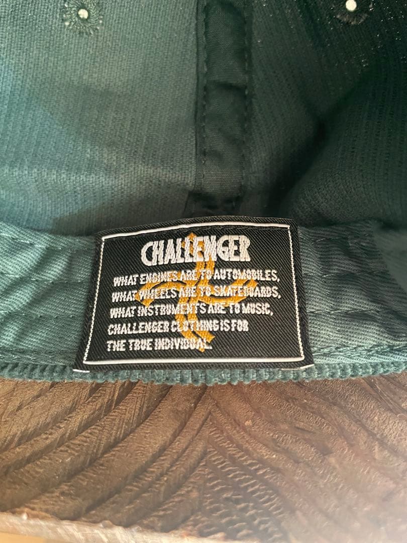 CHALLENGER チャレンジャー スネーク　コーデュロイ　キャップ