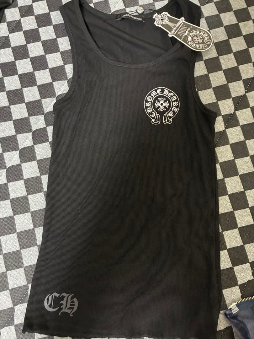CHROME HEARTS ブラック タンクトップ M1点限り